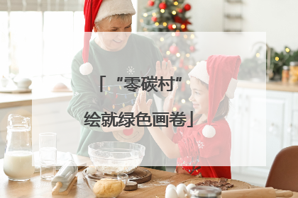 “零碳村” 绘就绿色画卷