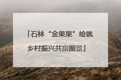石林“金果果”绘就乡村振兴共富图景
