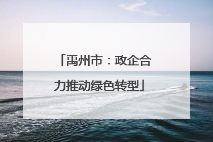 禹州市：政企合力推动绿色转型