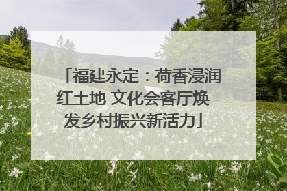 福建永定：荷香浸润红土地 文化会客厅焕发乡村振兴新活力