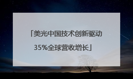 美光中国技术创新驱动35%全球营收增长