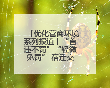 优化营商环境系列报道丨“首违不罚”“轻微免罚” 宿迁交通执法越来越有“人情味”