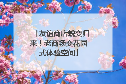 友谊商店蜕变归来！老商场变花园式体验空间