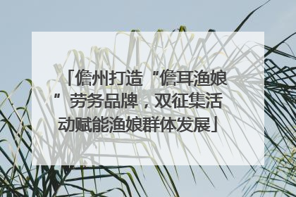 儋州打造“儋耳渔娘”劳务品牌，双征集活动赋能渔娘群体发展