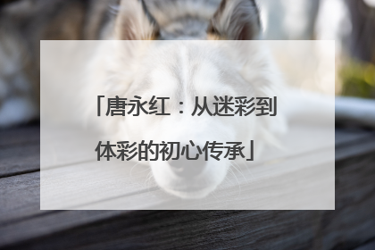 唐永红：从迷彩到体彩的初心传承