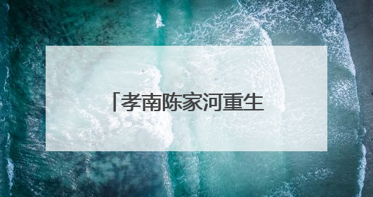 孝南陈家河重生记：一条“幸福河”的生态蝶变