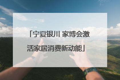 宁夏银川 家博会激活家居消费新动能