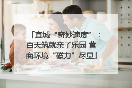 宜城“奇妙速度”：百天筑就亲子乐园 营商环境“磁力”尽显