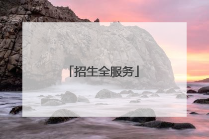 招生全服务