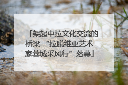 架起中拉文化交流的桥梁 “拉脱维亚艺术家蓉城采风行”落幕
