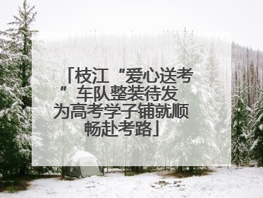 枝江“爱心送考”车队整装待发 为高考学子铺就顺畅赴考路