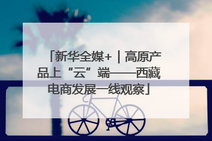 新华全媒+｜高原产品上“云”端——西藏电商发展一线观察