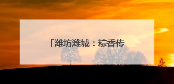 潍坊潍城：粽香传古韵，端午颂文明