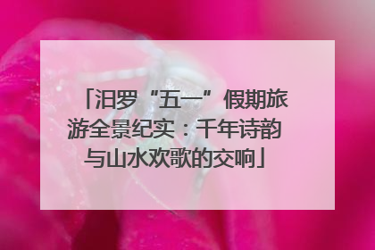 汨罗“五一”假期旅游全景纪实：千年诗韵与山水欢歌的交响
