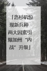 洛杉矶惊现新兵种 两大因素引爆加州“内战”升级