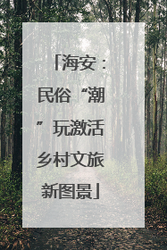 海安：民俗“潮”玩激活乡村文旅新图景