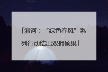 漯河：“绿色春风”系列行动结出双拥硕果