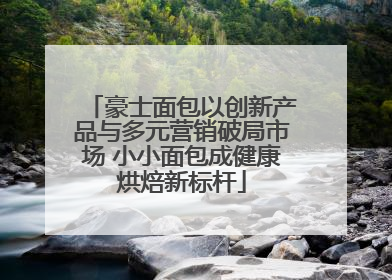 豪士面包以创新产品与多元营销破局市场 小小面包成健康烘焙新标杆