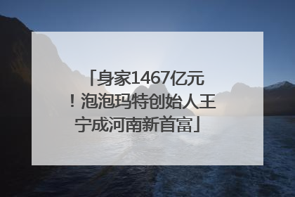 身家1467亿元！泡泡玛特创始人王宁成河南新首富