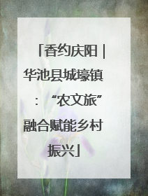 香约庆阳｜华池县城壕镇：“农文旅”融合赋能乡村振兴